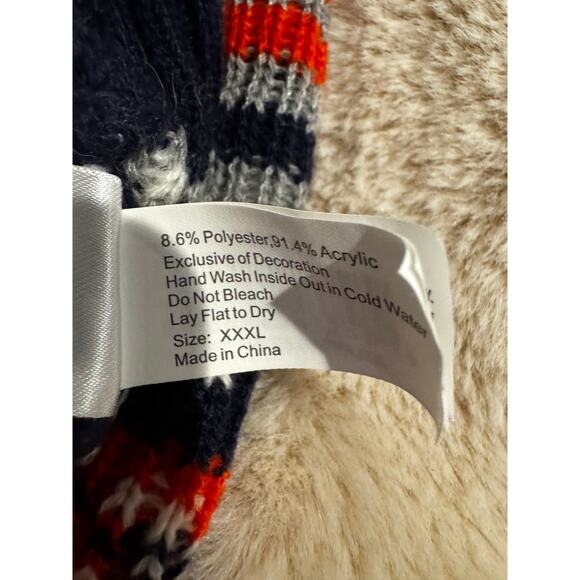 WAG-A-TUDE Fair Isle Sweater Dog XXXL Sweater - Picture 6 of 7